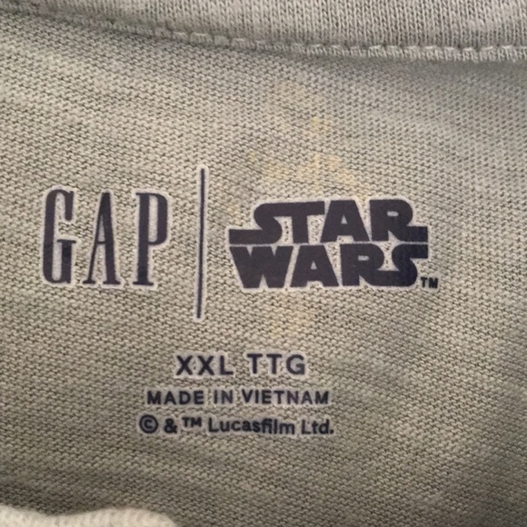 Gap Star Wars short sleeve collared top boys XXL - Picture 9 of 11